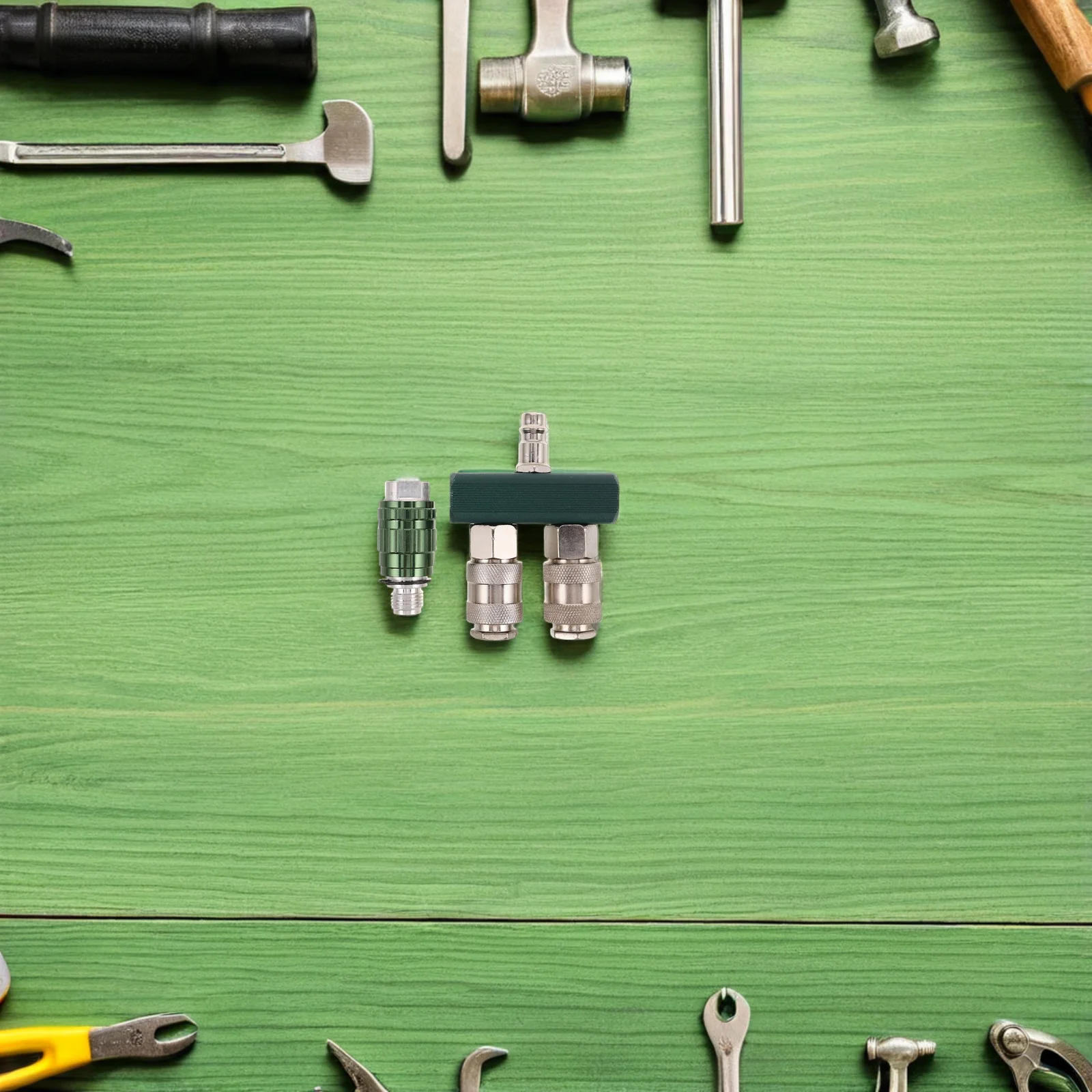 1/4Pt Quick Connect Air Fittings Metal Pneumatic Pipe Splitter For Air Compressor T-Shaped Connector Hose Splitter
1/4Pt Quick Connect Air Fittings Metal Pneumatic Pipe Splitter For Air Compressor T-Shaped Connector Hose Splitter