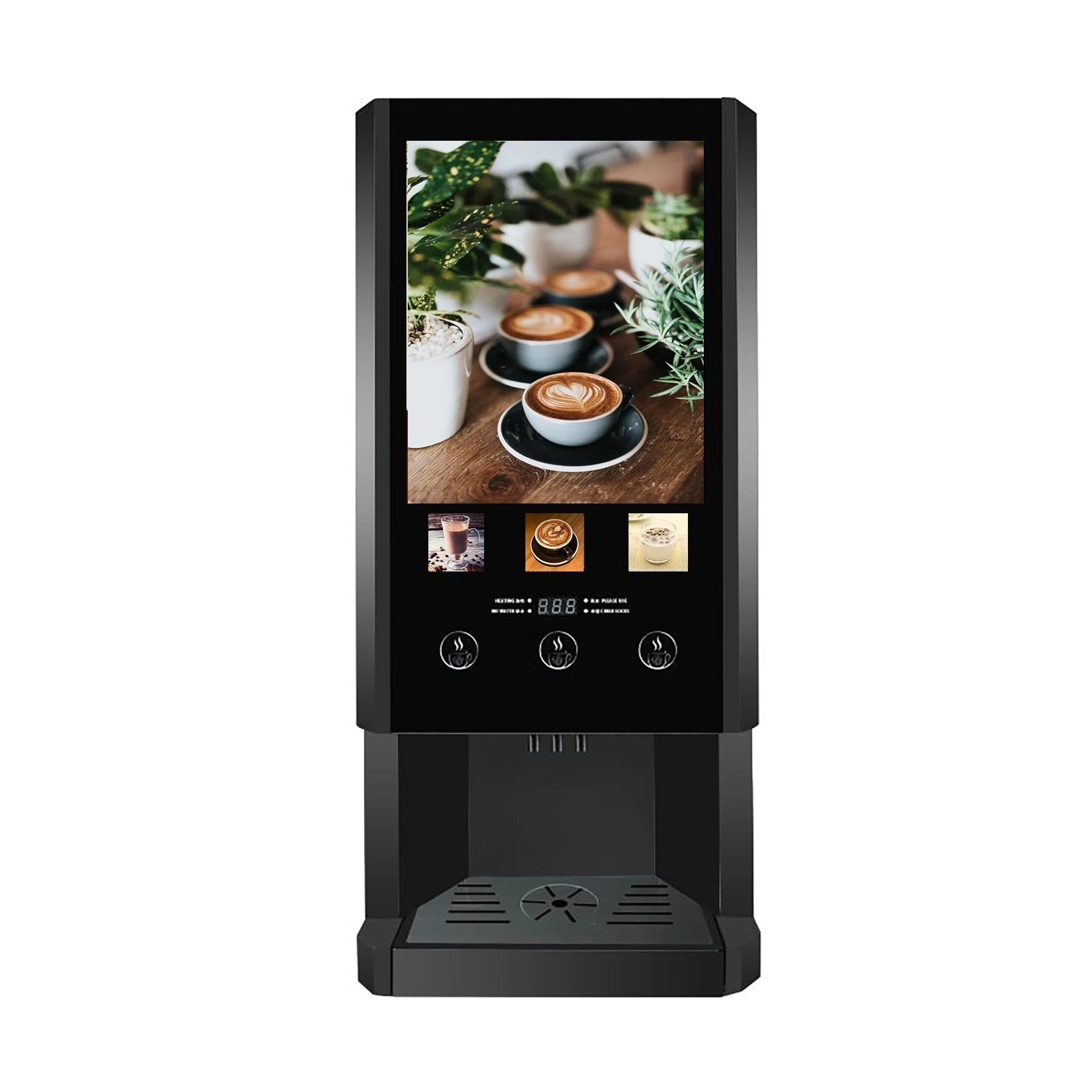 E-30S SUPIN Economical Milk Tea Vending Machine Desktop 3 Flavors Instant Coffee Machine Catering Service Use Public Style
E-30S SUPIN Economical Milk Tea Vending Machine Desktop 3 Flavors Instant Coffee Machine Catering Service Use Public Style