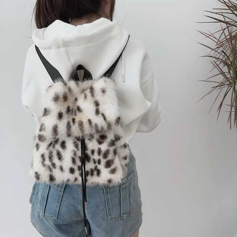 Women's Autumn and Winter Soft Faux Plush Backpack Cute Drawstring Solid Color Large Capacity Casual Magnetic Flip Travel Tote B
Women's Autumn and Winter Soft Faux Plush Backpack Cute Drawstring Solid Color Large Capacity Casual Magnetic Flip Travel Tote B