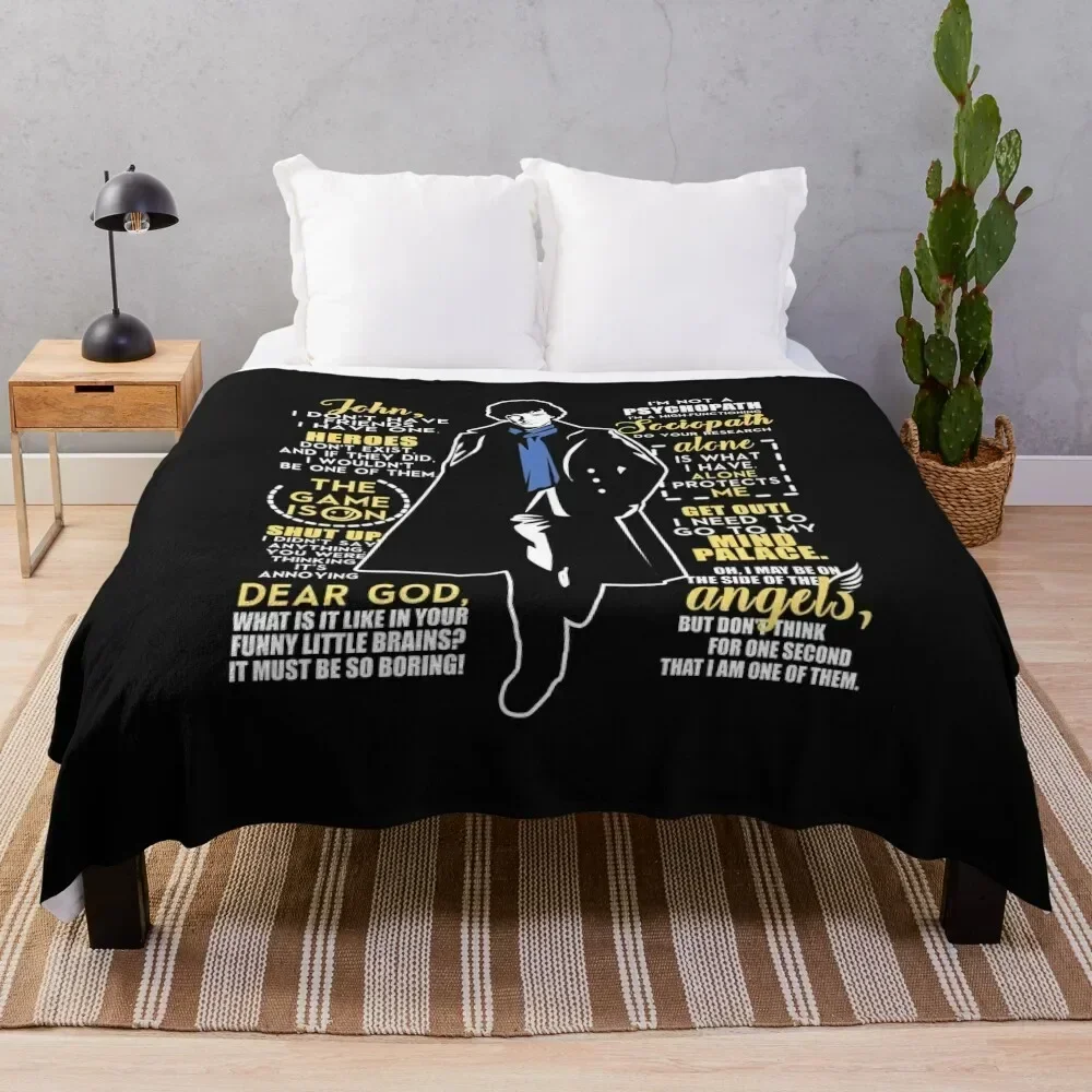 Detective Quotes V3.0 Throw Blanket Cozy Microfiber Throw Blanket for Home Bedroom
Detective Quotes V3.0 Throw Blanket Cozy Microfiber Throw Blanket for Home Bedroom