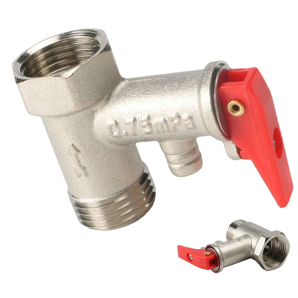 Pressure Relief Reducing Valve Brass DN15 Electric Water Heater System Prevent Water Backflow Thread Pressure Valve
Pressure Relief Reducing Valve Brass DN15 Electric Water Heater System Prevent Water Backflow Thread Pressure Valve