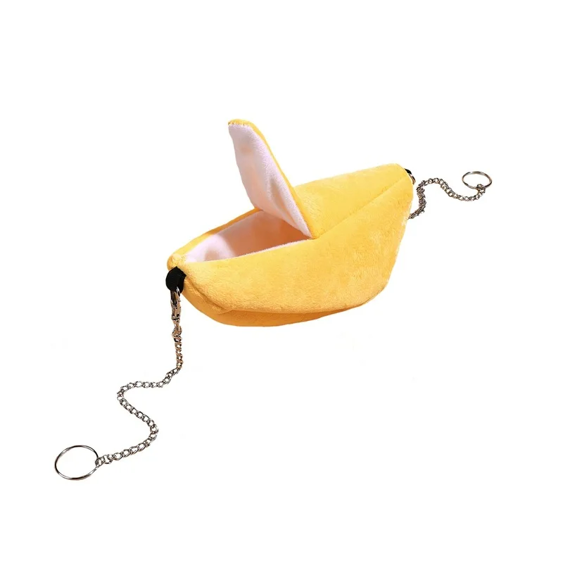 Hamster Cotton Nests Banana Shape House Hammock Bunk Bed House Toys Cage for Sugar Glider Hamster Small Animal Bird Pet Supplies
Hamster Cotton Nests Banana Shape House Hammock Bunk Bed House Toys Cage for Sugar Glider Hamster Small Animal Bird Pet Supplies