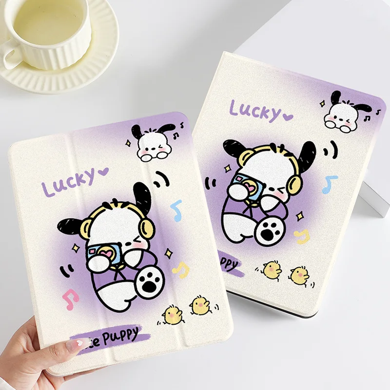 Pochacco Ipad Case for 10th Generations 10.9in Kawaii Silicone Soft Case Pro Air3 10.5in Tablet Case Mini4 5 6 Tri-Fold Cases
Pochacco Ipad Case for 10th Generations 10.9in Kawaii Silicone Soft Case Pro Air3 10.5in Tablet Case Mini4 5 6 Tri-Fold Cases