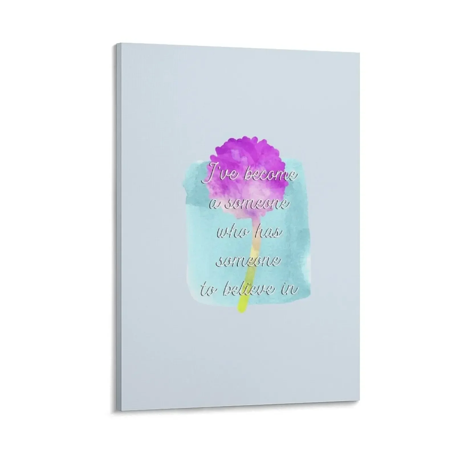 I've Become a Someone who has Someone to Believe In Canvas Painting canvas wall art wall decoration posters
I've Become a Someone who has Someone to Believe In Canvas Painting canvas wall art wall decoration posters