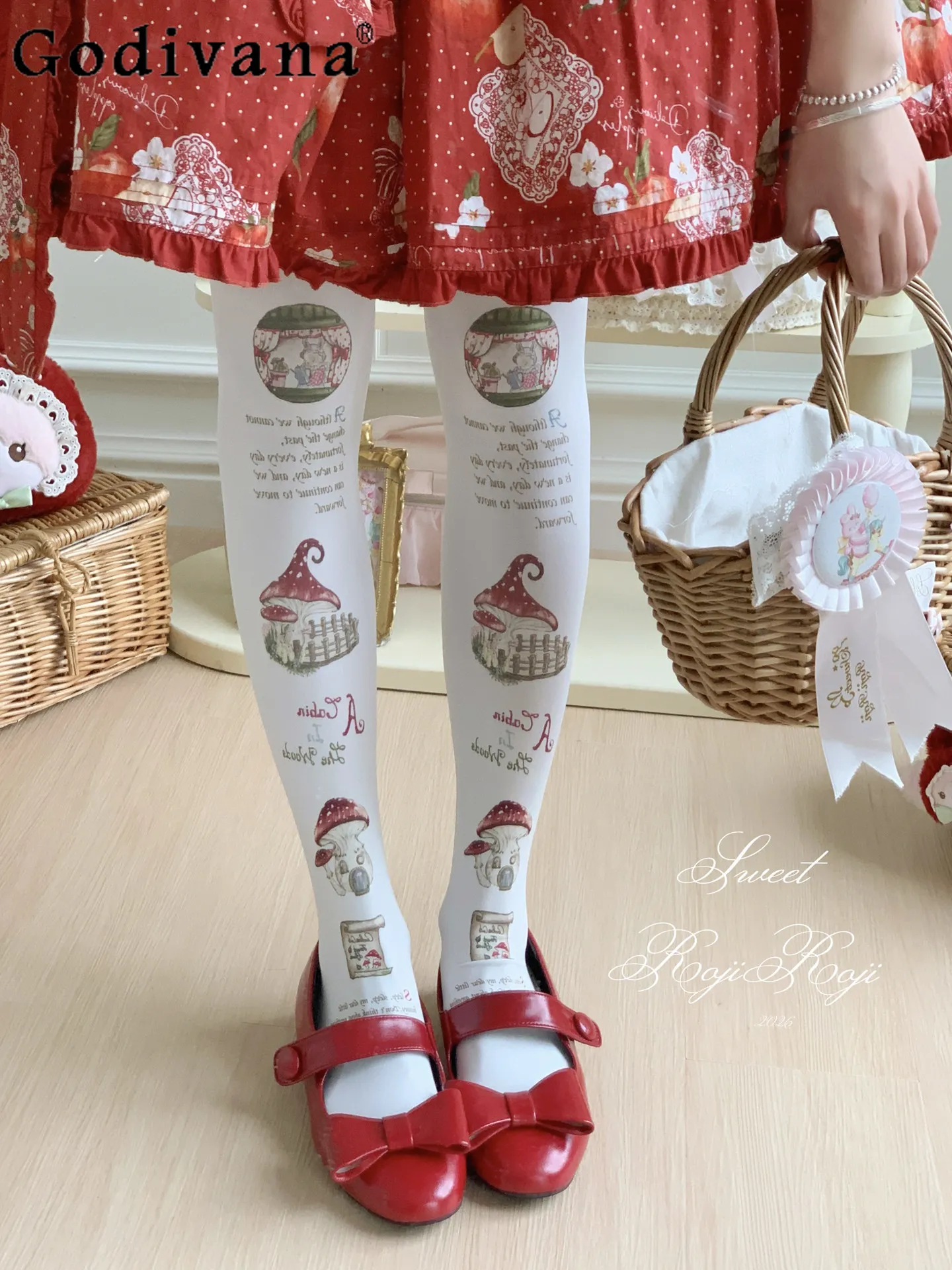 Original Japanese Lolita Socks Pantyhose Spring Summer 2026 New Woman's Sweet Cute Print Kawaii Tights Student Lo Knee Socks
Original Japanese Lolita Socks Pantyhose Spring Summer 2026 New Woman's Sweet Cute Print Kawaii Tights Student Lo Knee Socks