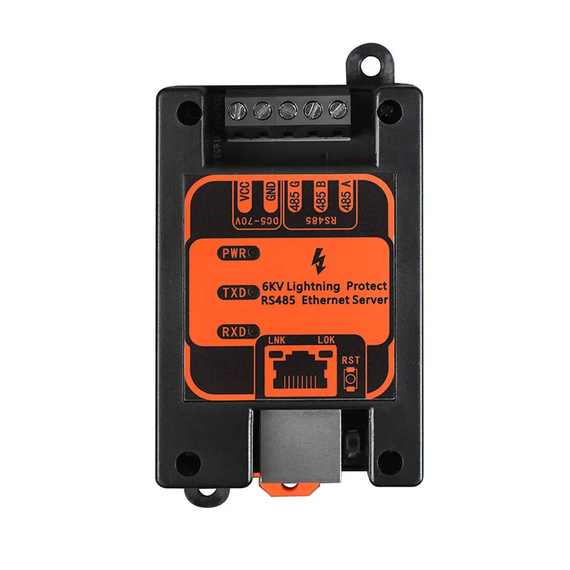 Монтаж на DIN-рейку промышленного класса, 1-портовый последовательный сервер RS485, преобразователь RS485 в Ethernet
Монтаж на DIN-рейку промышленного класса, 1-портовый последовательный сервер RS485, преобразователь RS485 в Ethernet