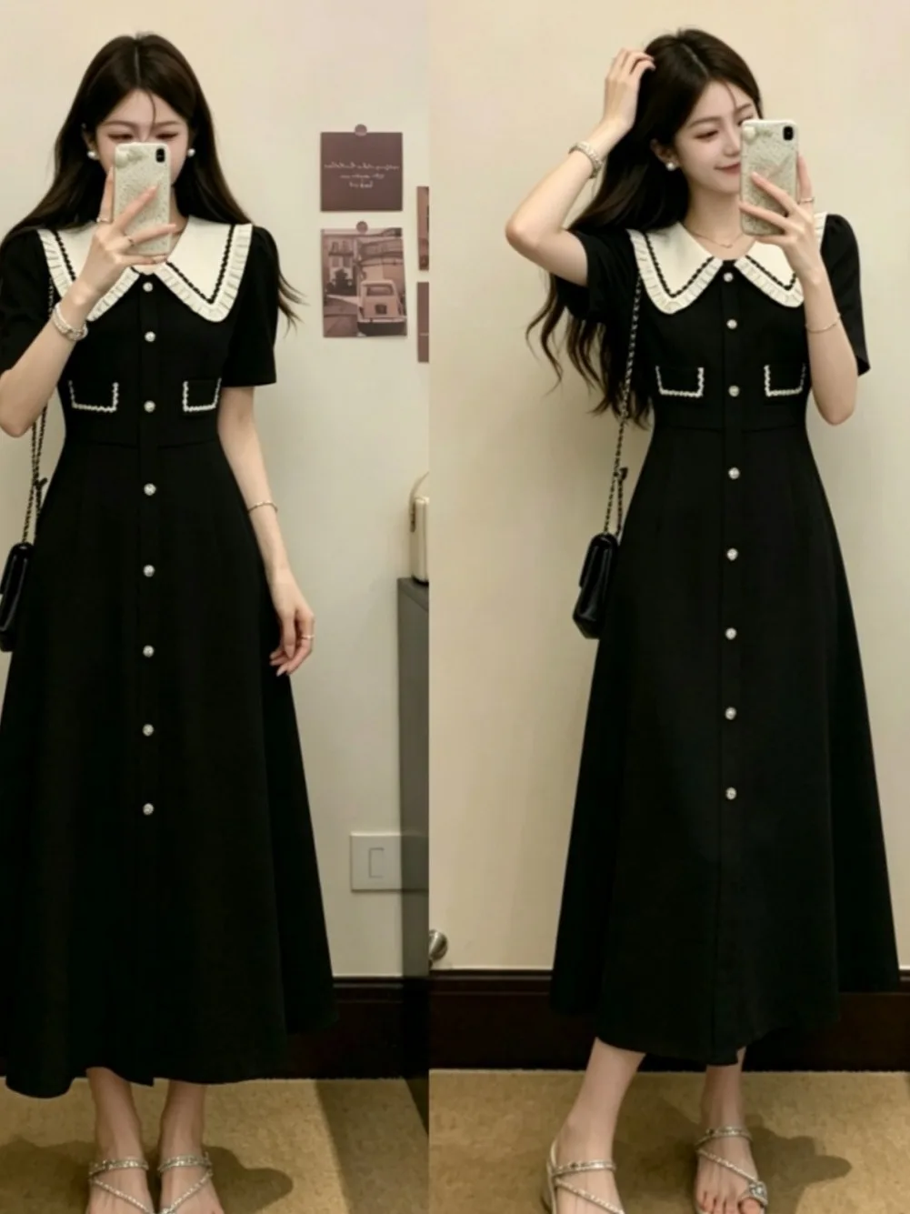 plus Size Fashionable Summer Slimming Waist Cinched College Style Dress Conceals Flattering for plus Size Women Short Sleeve ...
plus Size Fashionable Summer Slimming Waist Cinched College Style Dress Conceals Flattering for plus Size Women Short Sleeve ...