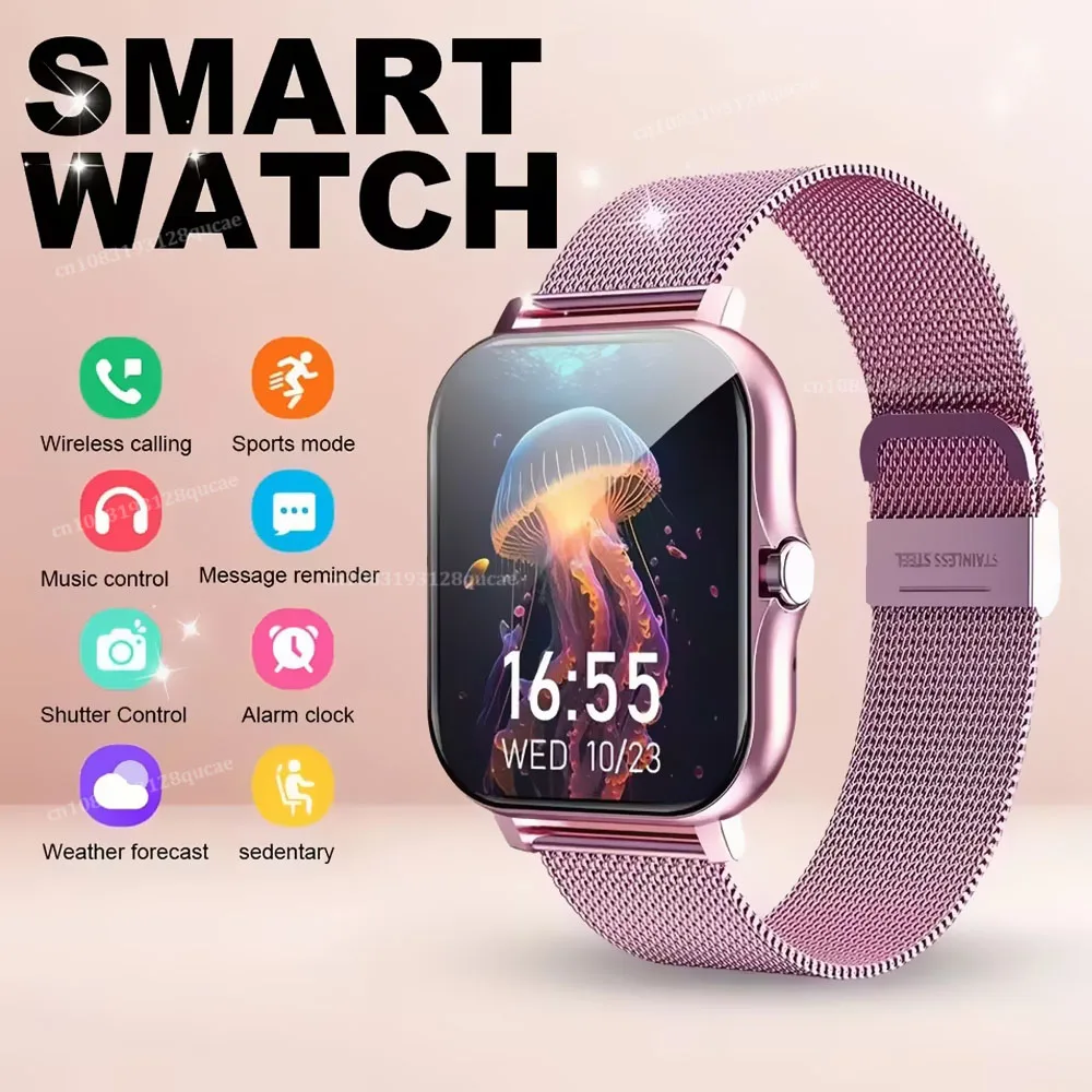 New Smart Watch 1.83'' Full Screen Bluetooth Talk Blood Oxygen/Blood Pressure Monitor Smartwatch for Women Men Holiday Gift 2026
New Smart Watch 1.83'' Full Screen Bluetooth Talk Blood Oxygen/Blood Pressure Monitor Smartwatch for Women Men Holiday Gift 2026