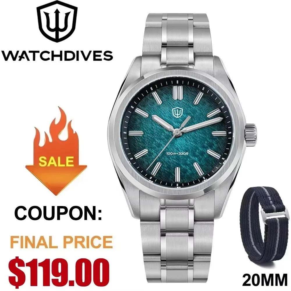 Watchdives WD0003 36 мм Мужские часы VH31 Sweep Seconds Кварцевый механизм Голубой синий циферблат Оригинальный дизайн Светящиеся наручные часы
Watchdives WD0003 36 мм Мужские часы VH31 Sweep Seconds Кварцевый механизм Голубой синий циферблат Оригинальный дизайн Светящиеся наручные часы