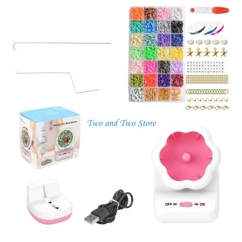 HX6F Durable Bead Stringer Set Electric Beads Spinner Tool Automatic Bracelet Maker
HX6F Durable Bead Stringer Set Electric Beads Spinner Tool Automatic Bracelet Maker