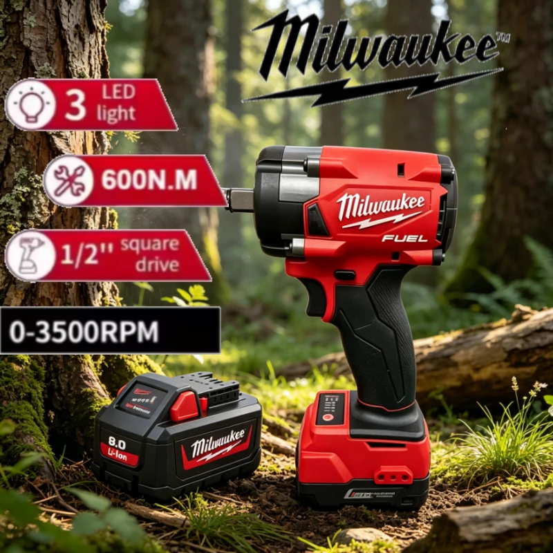 Milwaukee M18 FUEL FIW212 Complete Pack With Battery for construction work and automotive engine maintenance projects
Milwaukee M18 FUEL FIW212 Complete Pack With Battery for construction work and automotive engine maintenance projects