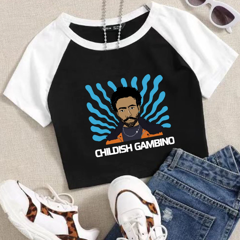 Детский Gambino The New World Tour 2024, кроп-топы, футболка для девочек, поклонники музыки, подарок, супер-короткие рукава, модный круглый вырез
Детский Gambino The New World Tour 2024, кроп-топы, футболка для девочек, поклонники музыки, подарок, супер-короткие рукава, модный круглый вырез