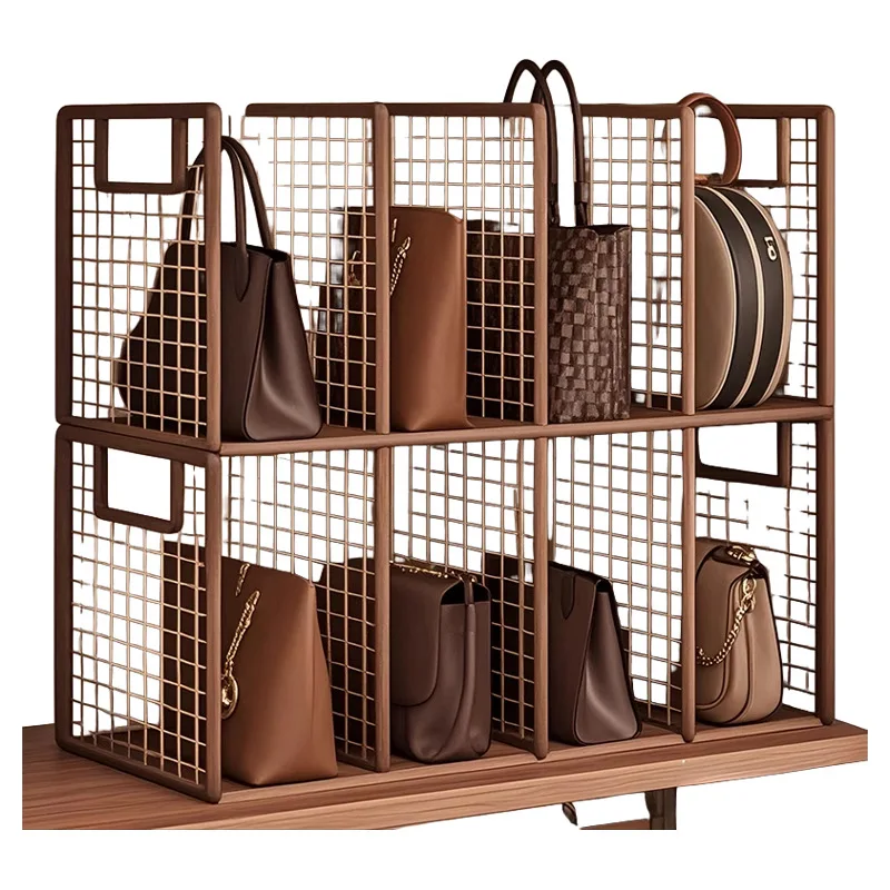 LTT non-punching wardrobe, layered bag rack, multi-layer bag storage box, household wardrobe storage rack
LTT non-punching wardrobe, layered bag rack, multi-layer bag storage box, household wardrobe storage rack