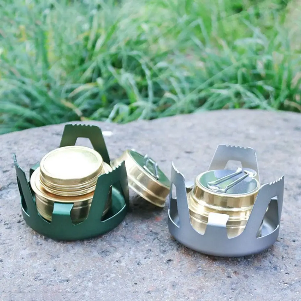 Portable Brass Aluminum Alloy Mini Alcohol Stove Ultralight Mini Camping Cookware Outdoor Stove Picnic Tool
Portable Brass Aluminum Alloy Mini Alcohol Stove Ultralight Mini Camping Cookware Outdoor Stove Picnic Tool