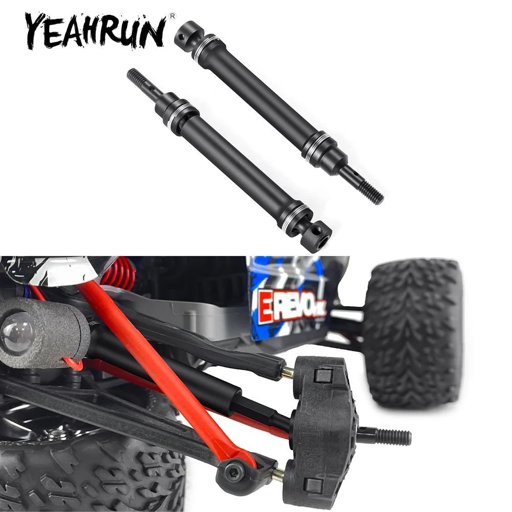 YEAHRUN 2 шт. стальной передний и задний приводной вал CVD для Mini E-Revo саммит VXL Slash 4WD 1/16 детали для обновленного радиоуправляемого автомобиля
YEAHRUN 2 шт. стальной передний и задний приводной вал CVD для Mini E-Revo саммит VXL Slash 4WD 1/16 детали для обновленного радиоуправляемого автомобиля