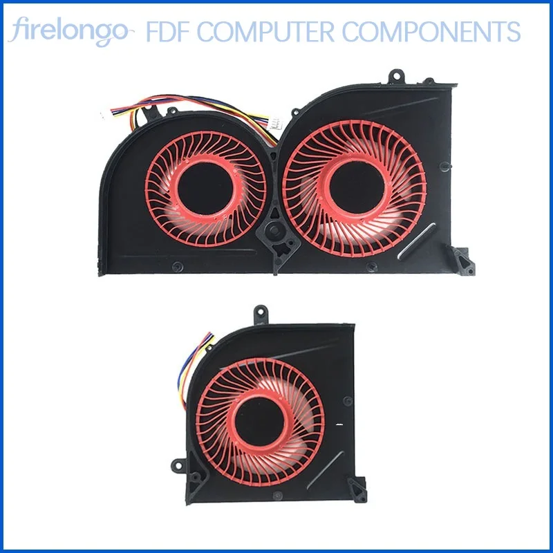 For MSI GS63 GS63VR GS73 6RF 7RF BS5005HS-U3I U3J Laptop Cooling Fan Replacement
For MSI GS63 GS63VR GS73 6RF 7RF BS5005HS-U3I U3J Laptop Cooling Fan Replacement