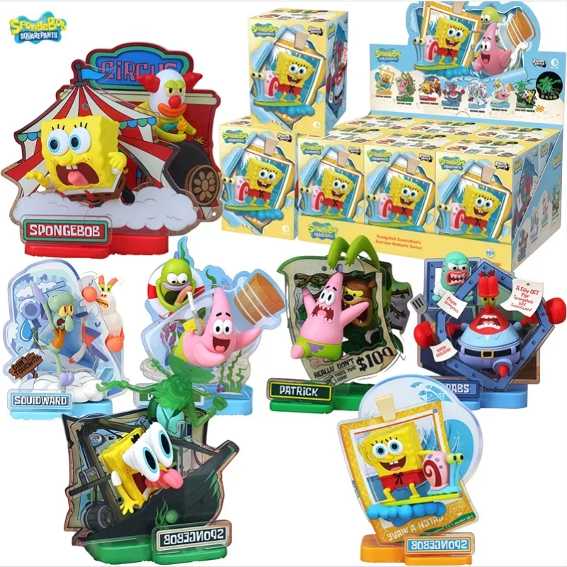 Anime Spongebob Patrick Star Squidward Quincy Tentacles Eugene H. Krabs Figure Journey Moments Serie Blind Box Toy
Anime Spongebob Patrick Star Squidward Quincy Tentacles Eugene H. Krabs Figure Journey Moments Serie Blind Box Toy