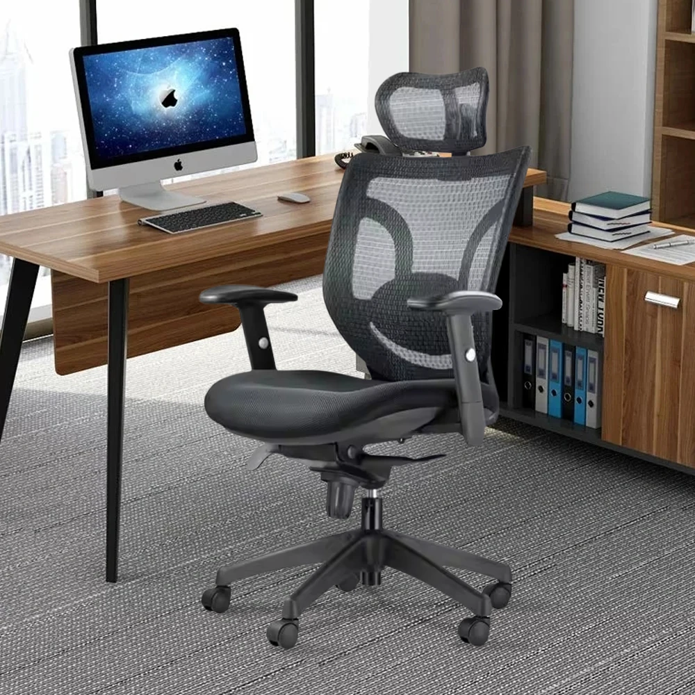 July005 High Back Ergonomic Executive Office Chair High Load-bearing Capacity with Headrest 03
July005 High Back Ergonomic Executive Office Chair High Load-bearing Capacity with Headrest 03