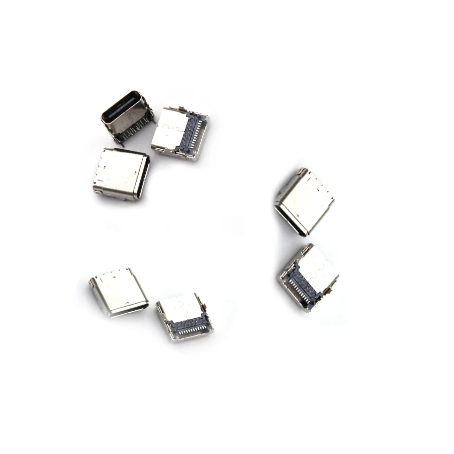 10pcs 12Pin 24Pin SMT Socket Connector Micro USB Type C 3.1 Female Placement SMD DIP PCB design DIY high current charging
10pcs 12Pin 24Pin SMT Socket Connector Micro USB Type C 3.1 Female Placement SMD DIP PCB design DIY high current charging