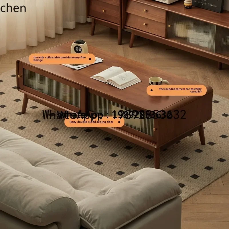 W5.14 solid wood coffee table living room coffee table small apartment simple TV cabinet combination
W5.14 solid wood coffee table living room coffee table small apartment simple TV cabinet combination