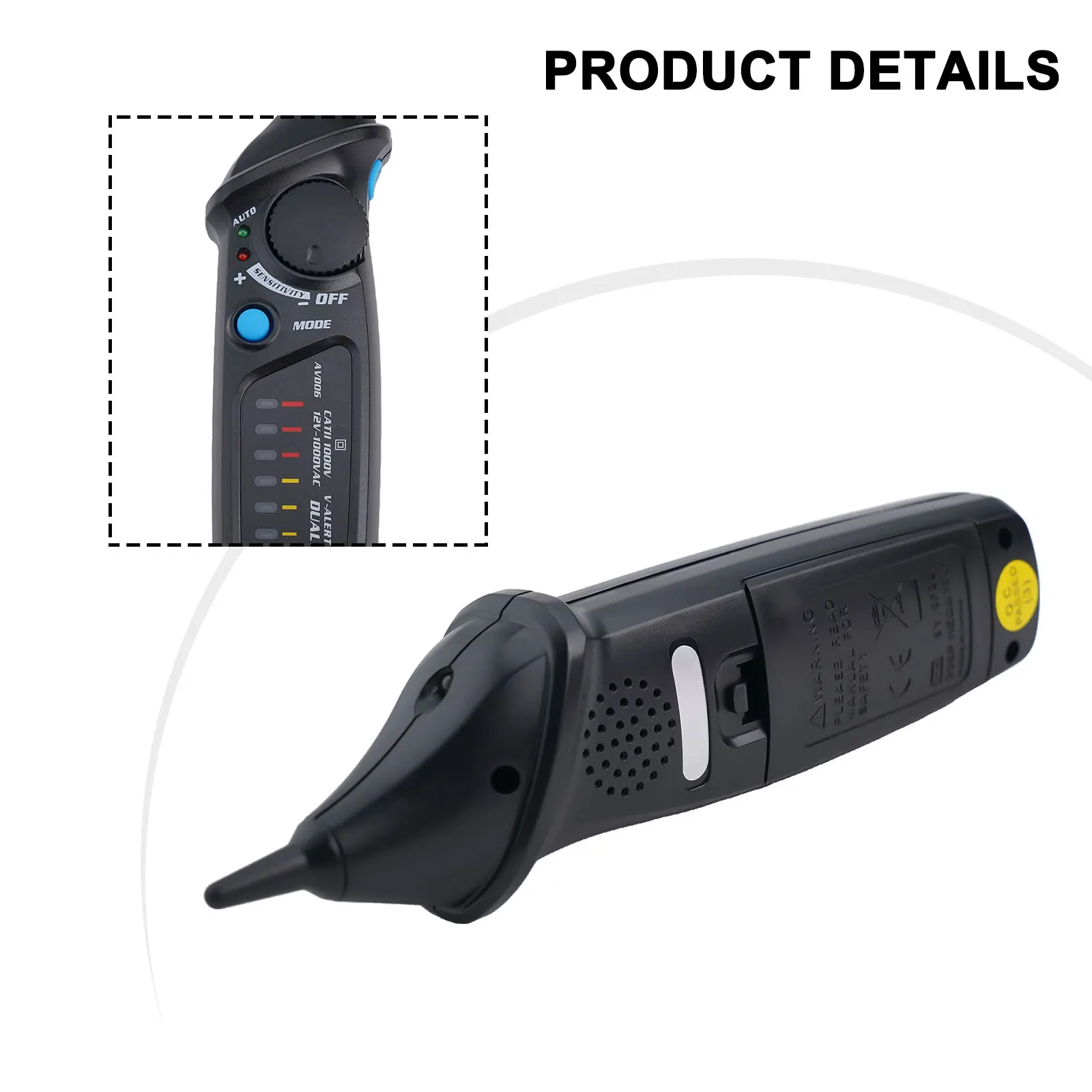 Electroscope Pen Dual Mode Tester For Electrical Safety Manual Brightness Adjustment Field Induced Voltage For Electricians
Electroscope Pen Dual Mode Tester For Electrical Safety Manual Brightness Adjustment Field Induced Voltage For Electricians