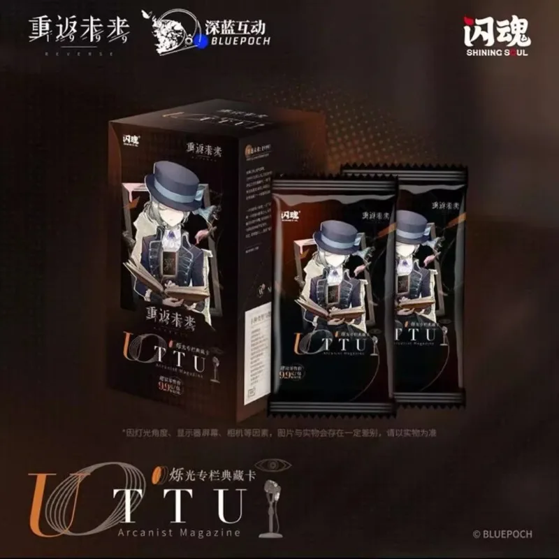 In Stock Reverse: 1999 Flash Soul Official Collectible Cards - UTTU Glimmer Column Premium Rare Limited Collection Card Gifts
In Stock Reverse: 1999 Flash Soul Official Collectible Cards - UTTU Glimmer Column Premium Rare Limited Collection Card Gifts