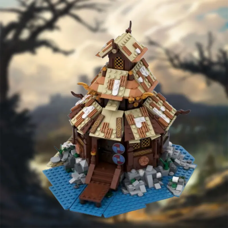 Spot MOC-985pcs Viking Architecture Small Particle Assembled Building Blocks Toy Stereoscopic Model Gift Puzzle Ornament
Spot MOC-985pcs Viking Architecture Small Particle Assembled Building Blocks Toy Stereoscopic Model Gift Puzzle Ornament