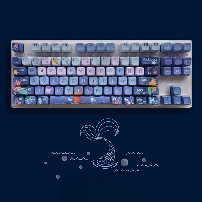 Salary fish fishing keycap high quality PBT MDA height full five sides 146 keys
Salary fish fishing keycap high quality PBT MDA height full five sides 146 keys