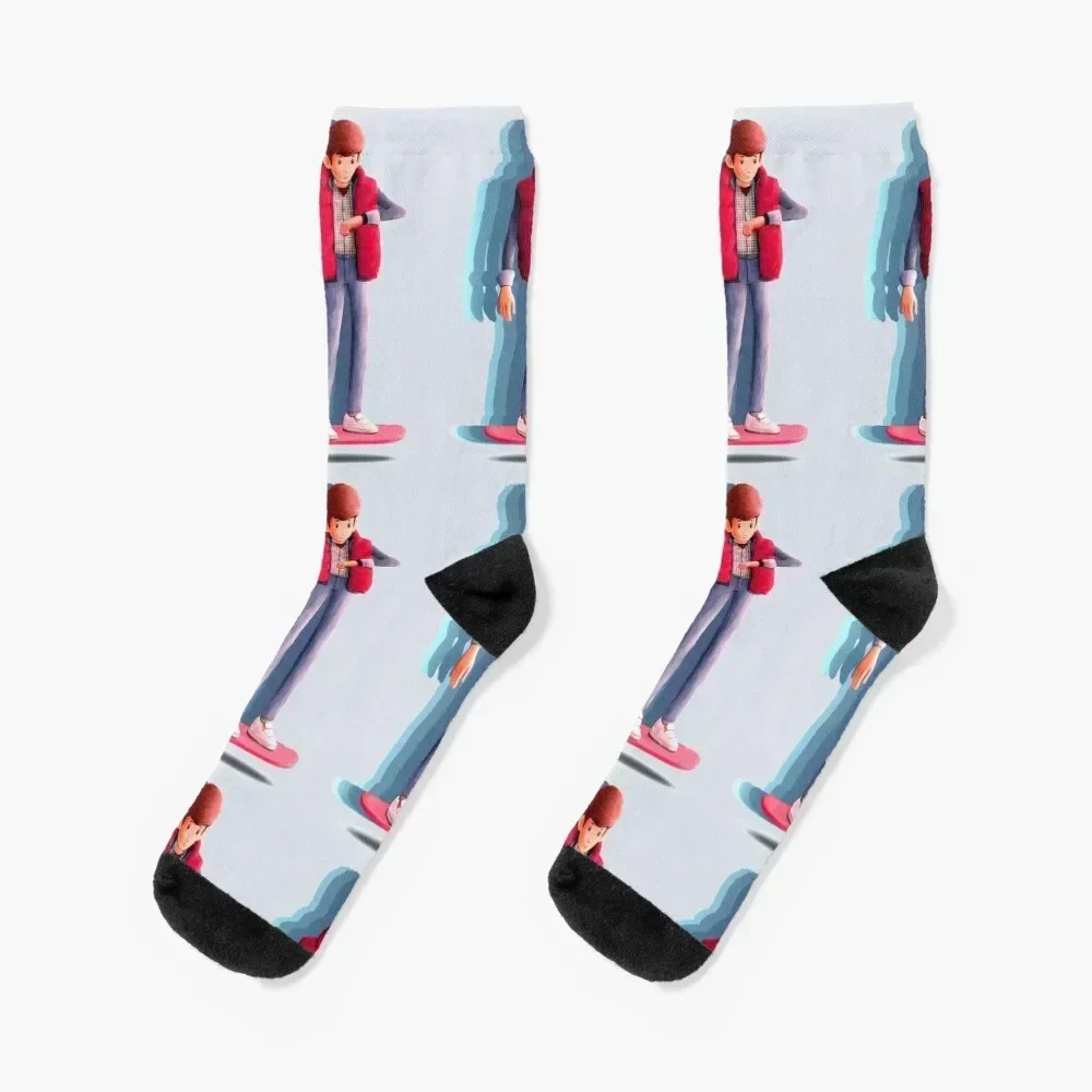 Marty McFly Socks Children's cartoon designer brand Running Women's Socks Men's
Marty McFly Socks Children's cartoon designer brand Running Women's Socks Men's