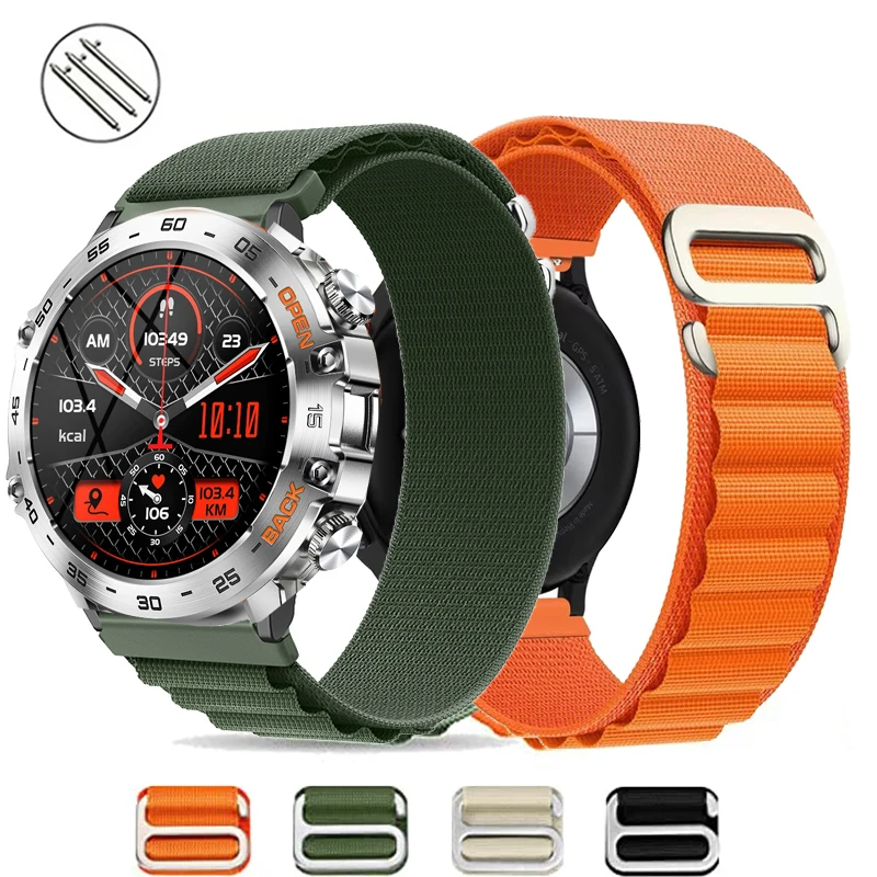 Alpine Loop Band for LIGE K52 1.39" Smartwatch Replacment Bracelet 20mm 22mm Strap for LIGE Smart Watch 2025 QX7 Accessories
Alpine Loop Band for LIGE K52 1.39" Smartwatch Replacment Bracelet 20mm 22mm Strap for LIGE Smart Watch 2025 QX7 Accessories