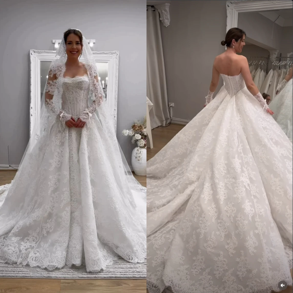 2026 Strapless Sweetheart Lace Ball Gown Wedding Dress Corset Lace Up Back Bridal Gown Plus Size Vestido De Novia Customized
2026 Strapless Sweetheart Lace Ball Gown Wedding Dress Corset Lace Up Back Bridal Gown Plus Size Vestido De Novia Customized
