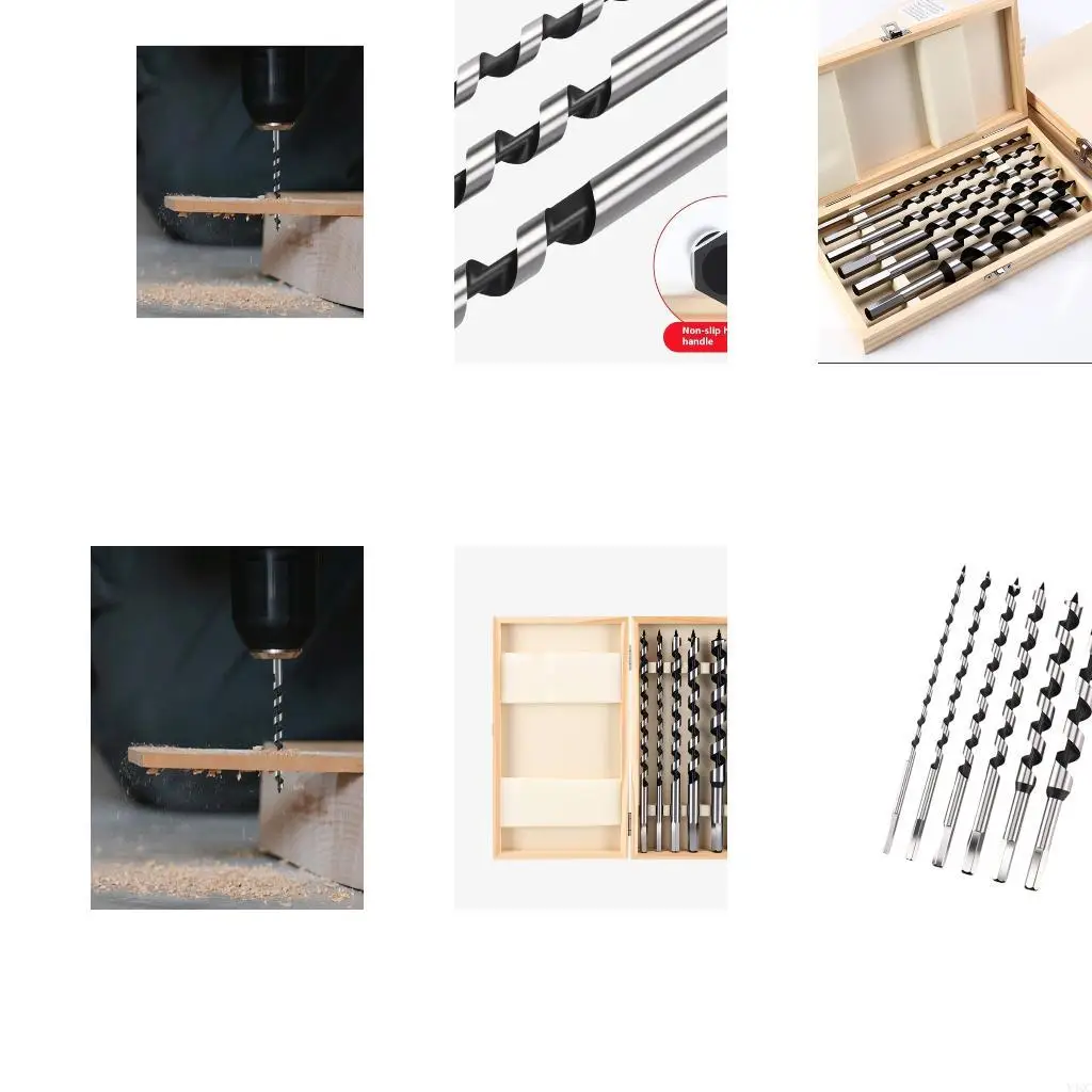 6PC High Quality Anti Jamming Drill Bit For Carpentry And Furniture Making Y4QC
6PC High Quality Anti Jamming Drill Bit For Carpentry And Furniture Making Y4QC