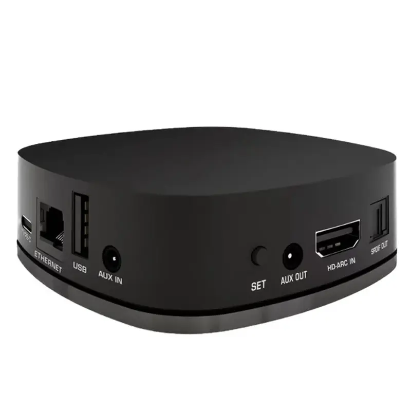 AA08-Wifi Audio Decoder Player Network Streaming Media Decoder Music Optical Fiber Bluetooth DLNA Receiver