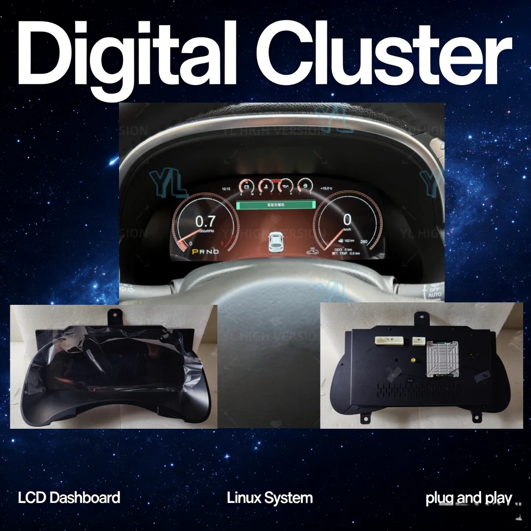 ym Digital Cluster Dashboard For Infiniti FX35 FX37 FX45 FX50 2009-2013/ QX70 2013-2016 LCD Virtual Cluster Speedometer Cockpit
ym Digital Cluster Dashboard For Infiniti FX35 FX37 FX45 FX50 2009-2013/ QX70 2013-2016 LCD Virtual Cluster Speedometer Cockpit