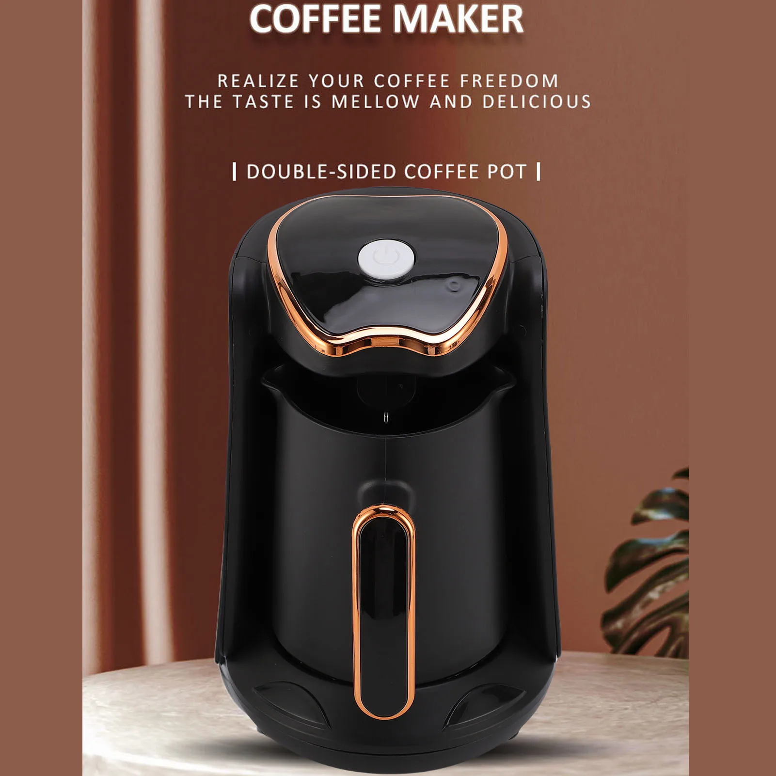 Турецкая кофемашина Турецкая кофеварка 600 Вт 4 чашки с защитой от перелива и сухого горения Портативная турецкая кофемашина для дома
Турецкая кофемашина Турецкая кофеварка 600 Вт 4 чашки с защитой от перелива и сухого горения Портативная турецкая кофемашина для дома