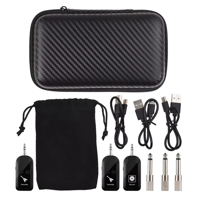 AA75-Wireless Guitar System Rechargeable 2.4G Guitar Transmitter Receiver Set Realtime With 6.35Mm Adapter Musicaccessories
AA75-Wireless Guitar System Rechargeable 2.4G Guitar Transmitter Receiver Set Realtime With 6.35Mm Adapter Musicaccessories