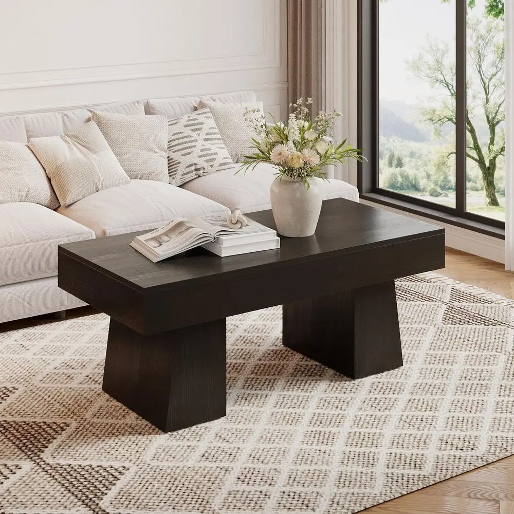 armhouse Coee Table, 47 Inches Wooden Recular Accent Center Tables with Thick Base, ern Low Cocktail Tea urniture or Living Room
armhouse Coee Table, 47 Inches Wooden Recular Accent Center Tables with Thick Base, ern Low Cocktail Tea urniture or Living Room