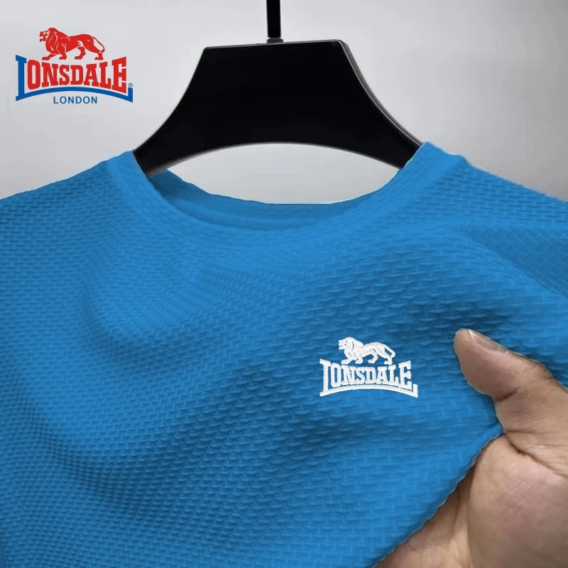 New Men's Embroidered High Quality Ice Silk Round Neck T-shirt Summer Luxury Fashion Leisure Breathable Cool Short Sleeved Top
New Men's Embroidered High Quality Ice Silk Round Neck T-shirt Summer Luxury Fashion Leisure Breathable Cool Short Sleeved Top