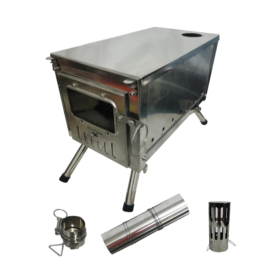 Camping Hiking Tent Stove with 3L Capacity Stainless Steel Design for Efficient Secondary Combustion Heating Folding Tent Stove
Camping Hiking Tent Stove with 3L Capacity Stainless Steel Design for Efficient Secondary Combustion Heating Folding Tent Stove