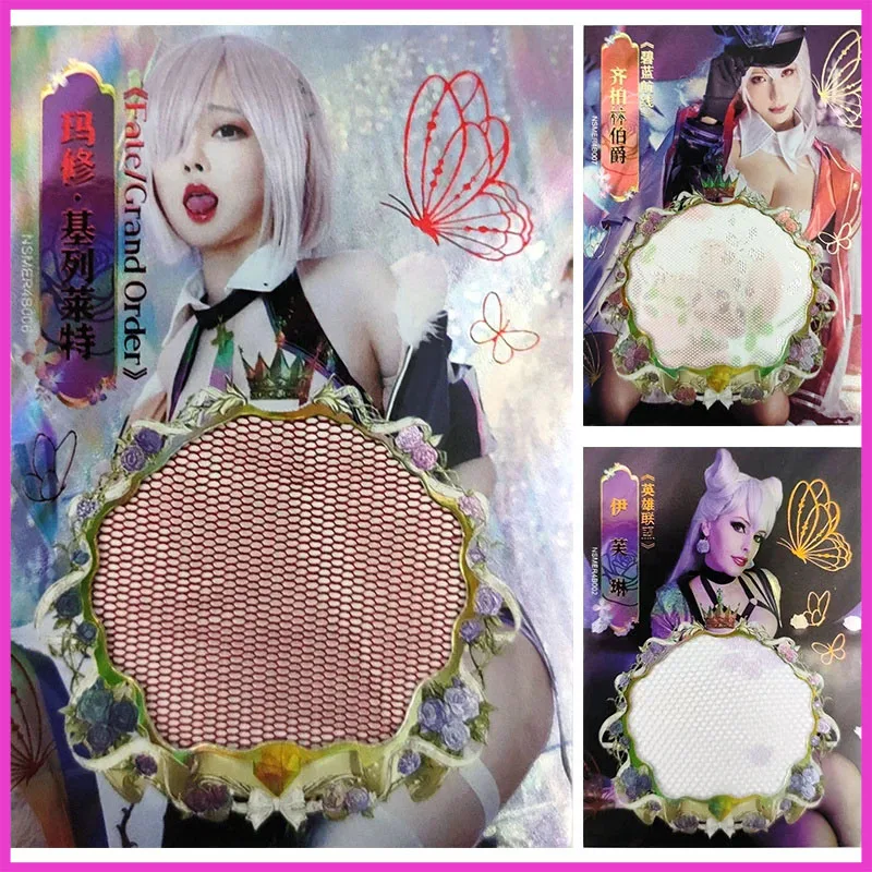Anime Goddess Story Rare Limited Edition COS Reflections Flashcards Evelynn Mash Toys for boys Collectible Cards Birthday Gifts
Anime Goddess Story Rare Limited Edition COS Reflections Flashcards Evelynn Mash Toys for boys Collectible Cards Birthday Gifts