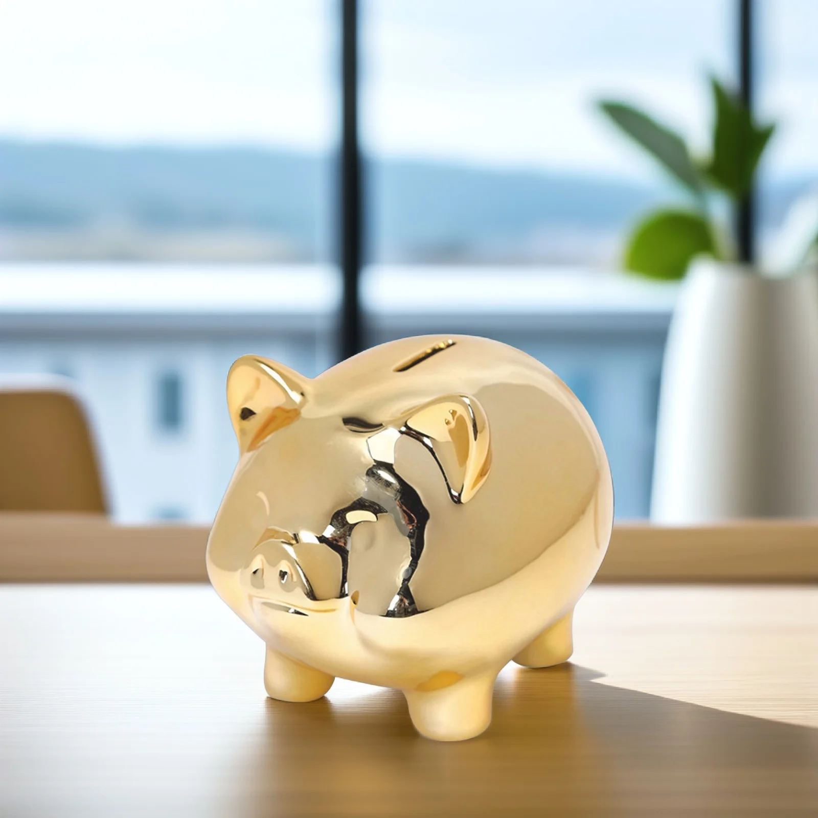 Ceramic Piggy Bank Medium Size Cute Money Saving Box Desktop Coin Bank Home Decoration Pig Shape Saving Pot Birthday Gift
Ceramic Piggy Bank Medium Size Cute Money Saving Box Desktop Coin Bank Home Decoration Pig Shape Saving Pot Birthday Gift