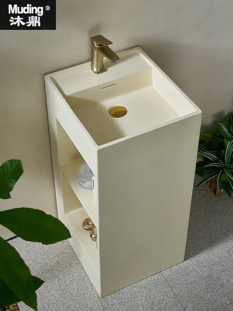 Artificial stone column basin integrated floor-type washbasin receives column-type washbasin.
Artificial stone column basin integrated floor-type washbasin receives column-type washbasin.