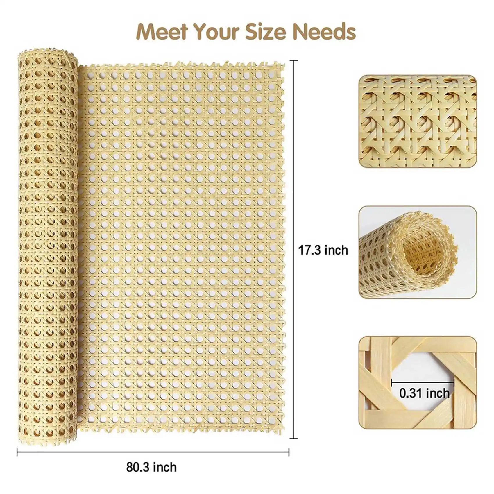 Ротанговая лента ALIM, 3 шт., 80 дюймов (6,6 футов) в длину, 16 дюймов в ширину, натуральная, для мебели, стульев, шкафов
Ротанговая лента ALIM, 3 шт., 80 дюймов (6,6 футов) в длину, 16 дюймов в ширину, натуральная, для мебели, стульев, шкафов