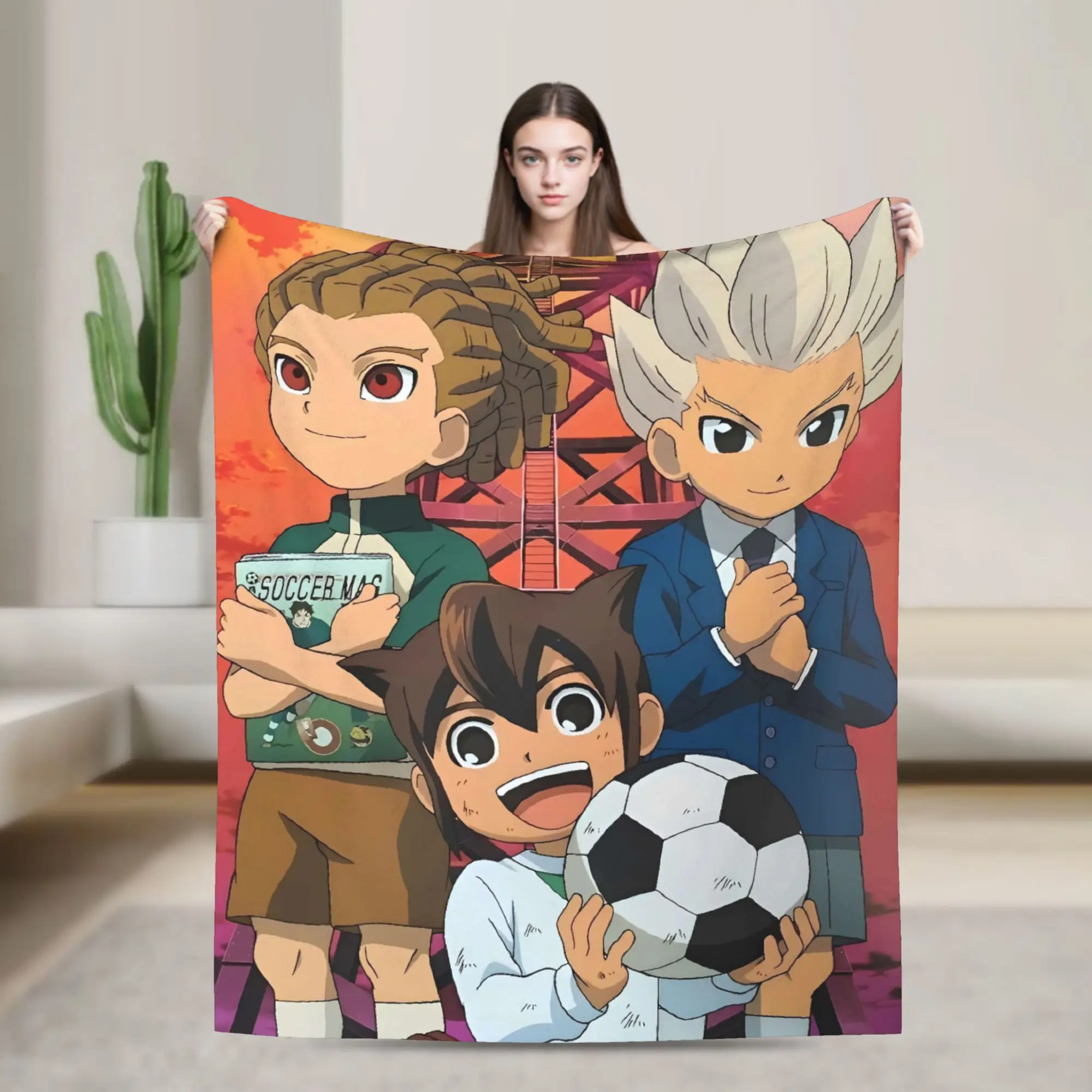 Inazuma Eleven Axel Blaz gouenji Blanket Super Soft Plush Throw Blanket For Living Room Travel Flannel Bedspread Bed Cover
Inazuma Eleven Axel Blaz gouenji Blanket Super Soft Plush Throw Blanket For Living Room Travel Flannel Bedspread Bed Cover