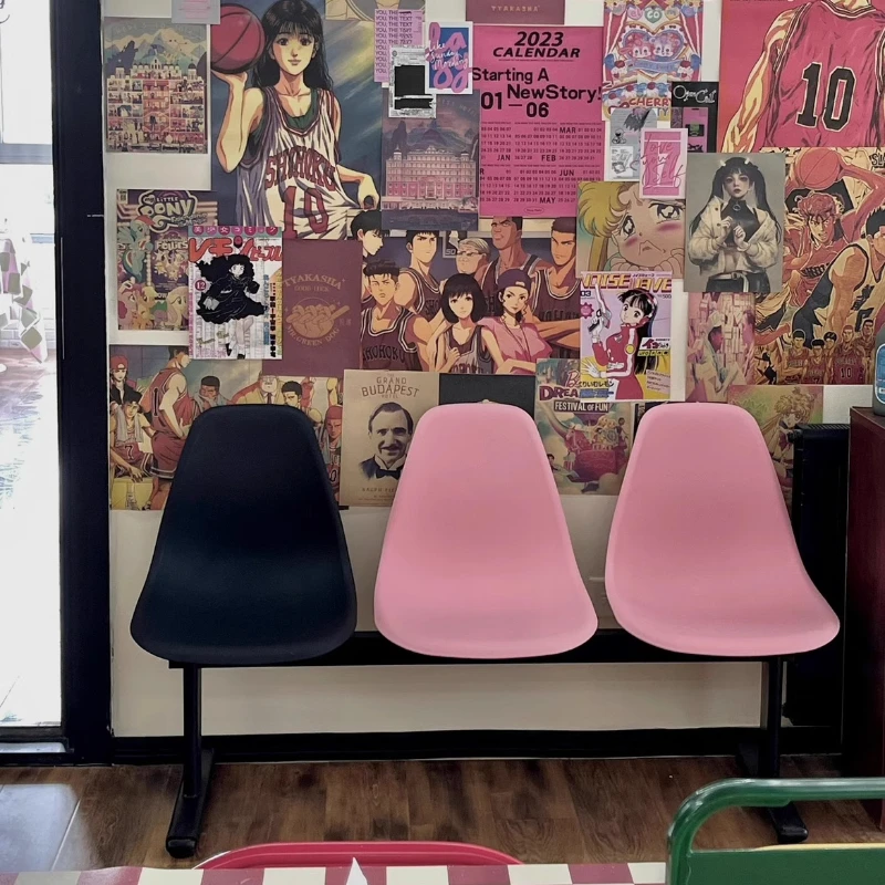 Plastic row chair waiting seat bar shopping mall color chair
Plastic row chair waiting seat bar shopping mall color chair
