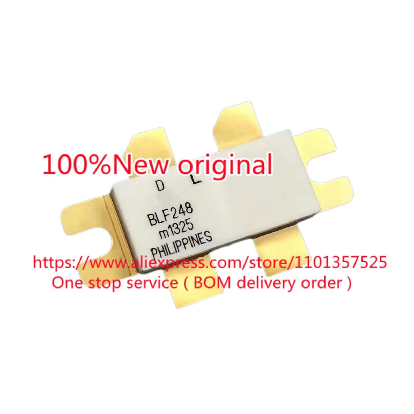 BLF248 - VHF push-pull power MOS original transistor
BLF248 - VHF push-pull power MOS original transistor