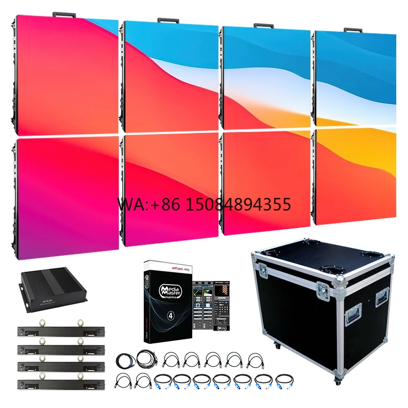 LED Display 3x2 Cheap Stage Rental LED Video Wall Panel Support Truss for Concert Indoor Outdoor Modular LED Screen
LED Display 3x2 Cheap Stage Rental LED Video Wall Panel Support Truss for Concert Indoor Outdoor Modular LED Screen