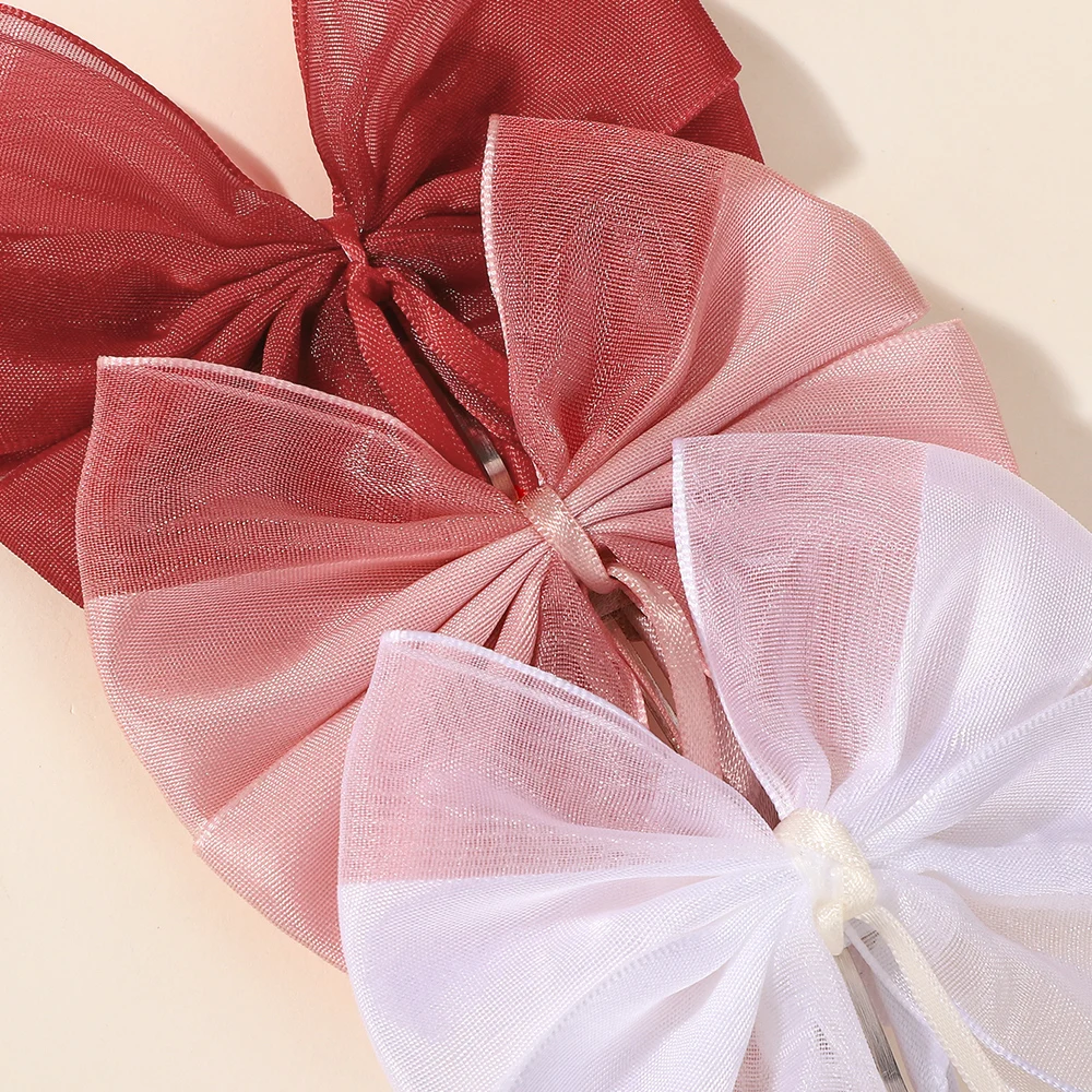2pcs/Set Korean Style Baby Girls Hair Accessories Sweet Ribbon Bow Hair Clips Hairpins Barrettes Ponytail Snap Ornaments
2pcs/Set Korean Style Baby Girls Hair Accessories Sweet Ribbon Bow Hair Clips Hairpins Barrettes Ponytail Snap Ornaments