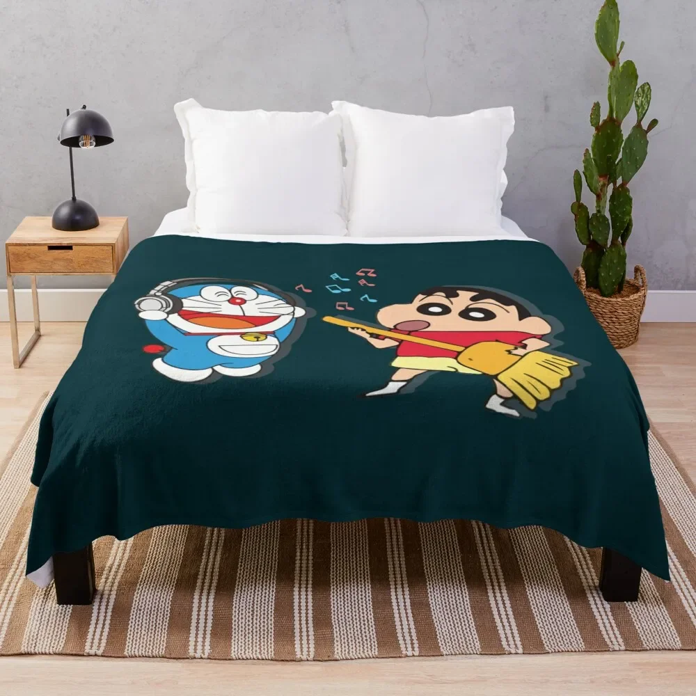 Doremon And Shinchan Music Band Throw Blanket Hair For Decorative Sofa Blankets
Doremon And Shinchan Music Band Throw Blanket Hair For Decorative Sofa Blankets