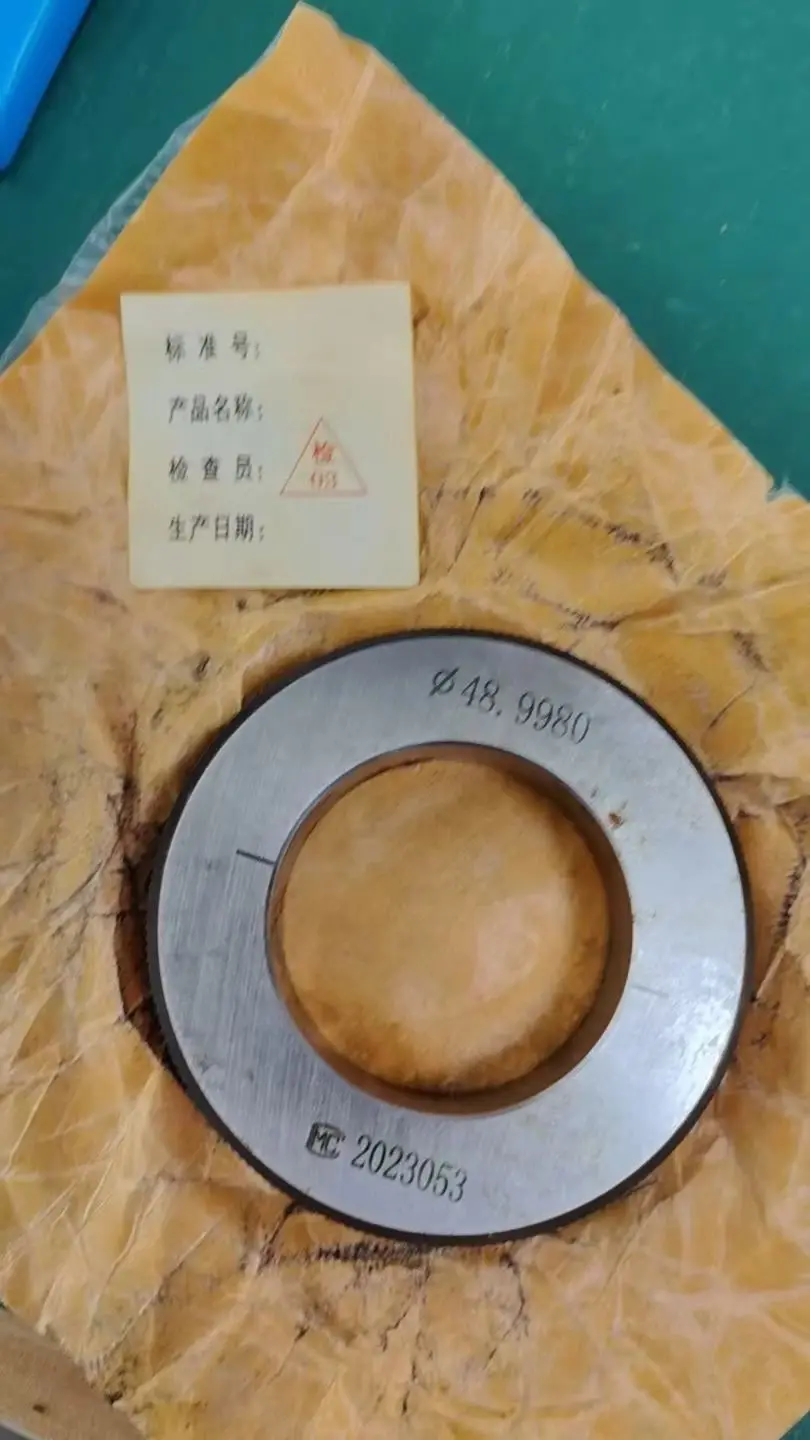 Smooth ring gauge,Dia 50 51 52 53 54 55 56 57 58 59 60MM,inner diameter ring gauge,Inner diameter Calibration Gauge, GCR15
Smooth ring gauge,Dia 50 51 52 53 54 55 56 57 58 59 60MM,inner diameter ring gauge,Inner diameter Calibration Gauge, GCR15